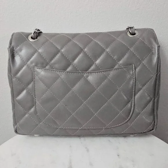 Quilted Leather Shoulder Bag - Picture 2 of 10